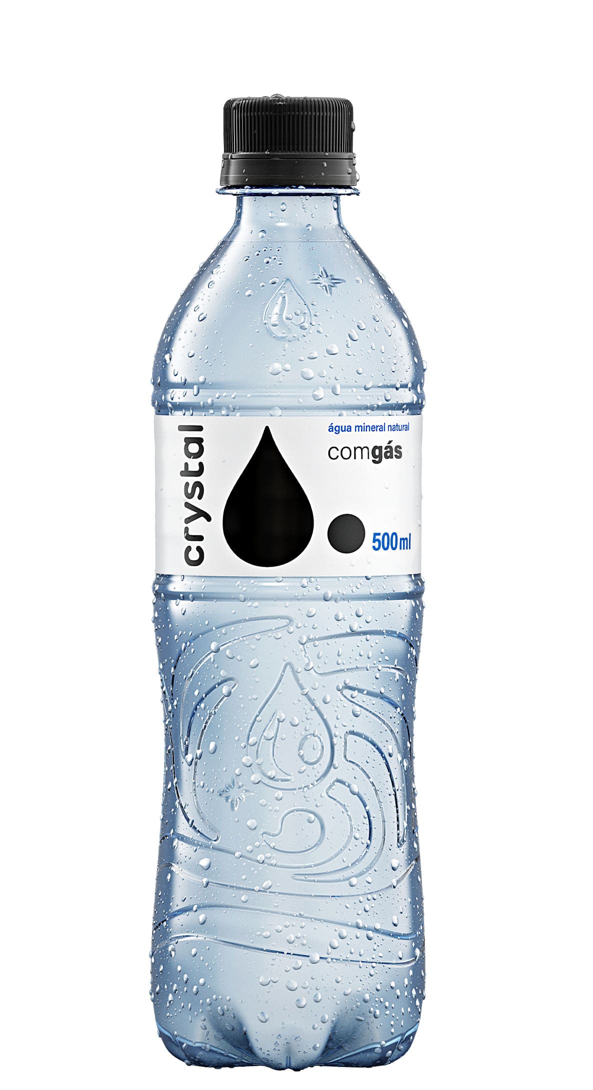 Água Crystal c/gás 500ml