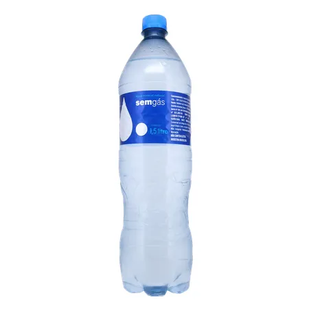 Água Crystal 1.5 Litros sem gás