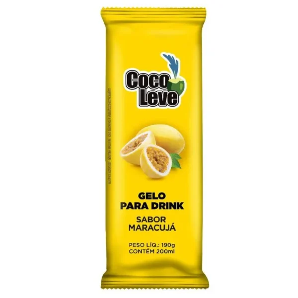 Gelo de coco Coco leve Maracuja