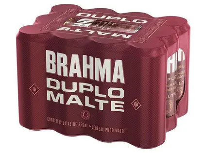 Caixa Brahma Duplo Malte - 12 latas de 350ml
