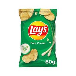 Lays Sour Cream - Pacote 96g