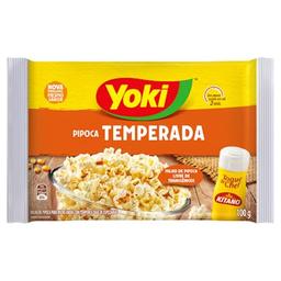 Pipoca Temperada Yoki - Pacote 100g