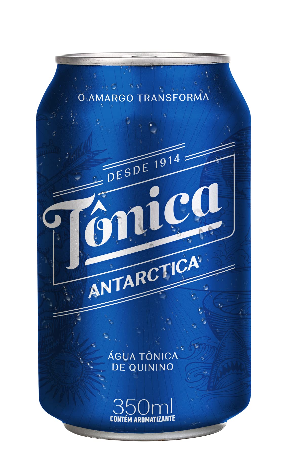 Água Tônica Antarctica Tradicional - Lata 350ml